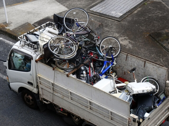 自転車を粗大ごみで処分する